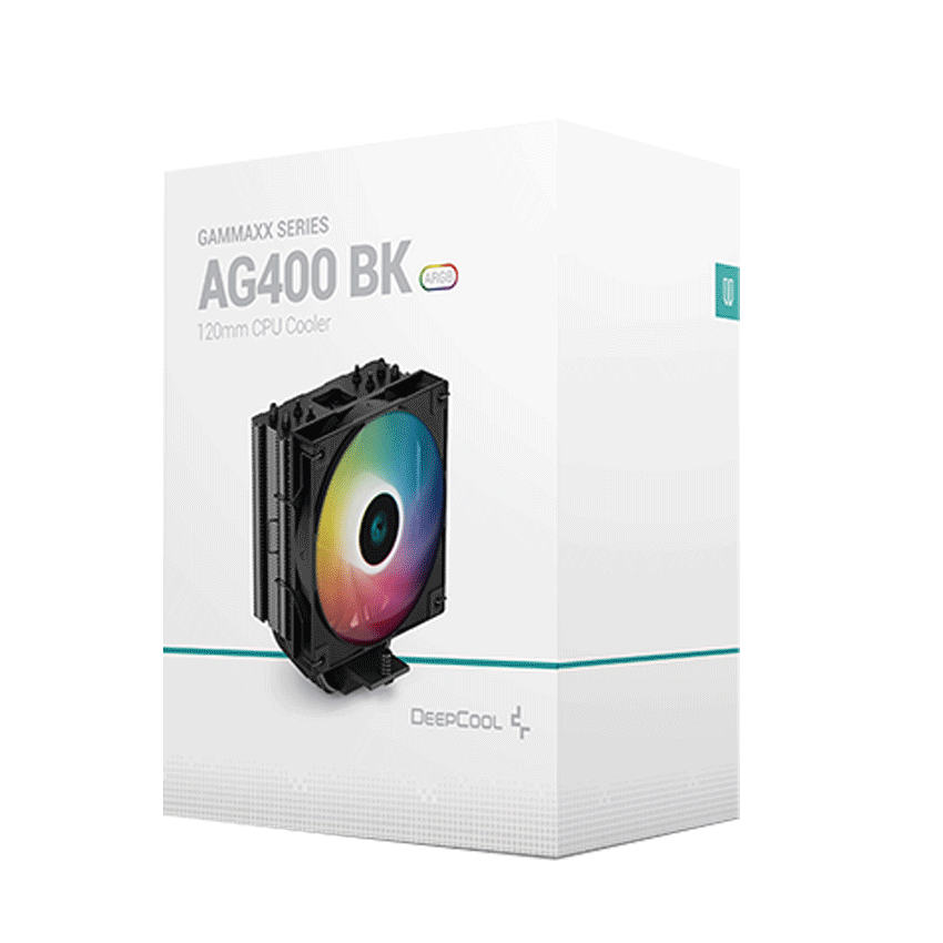 خنک کننده بادی پردازنده دیپ کول مدل AG400 BK ARGB - تصویر 4
