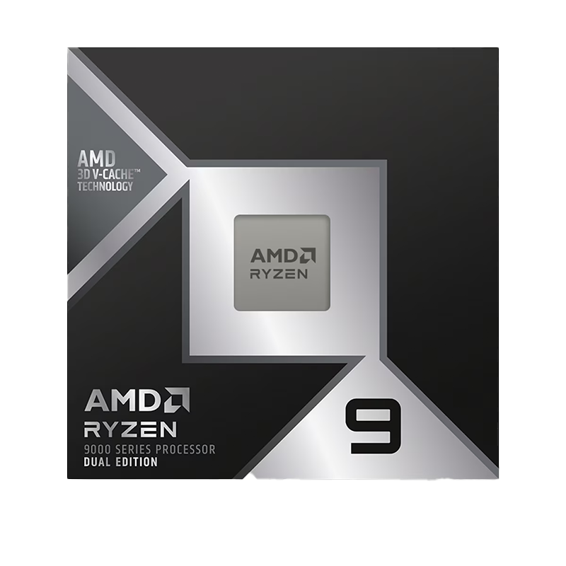 پردازنده ای ام دی مدل Ryzen 9 9950X3D Dual Edition با باکس