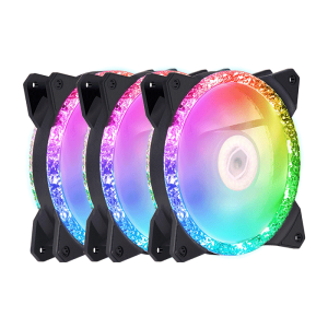 خنک کننده بادی کولر مستر مدل MasterFan MF120 Prismatic 3in1