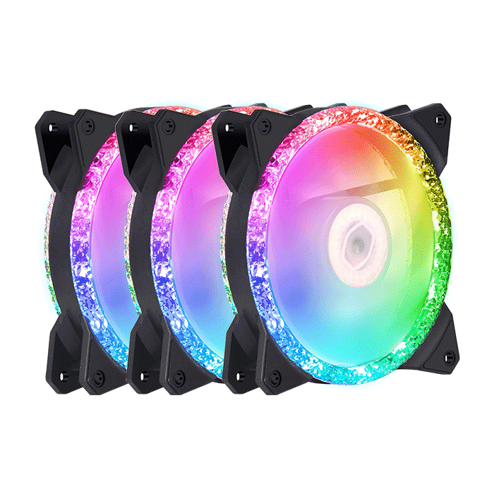 خنک کننده بادی کولر مستر مدل MasterFan MF120 Prismatic 3in1