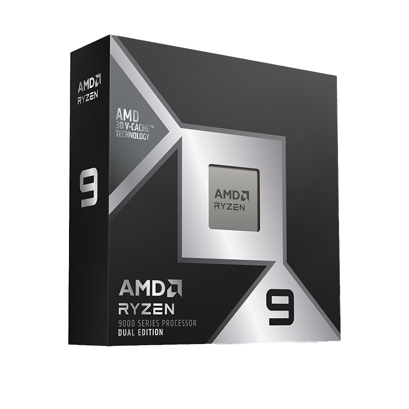 پردازنده ای ام دی مدل Ryzen 9 9950X3D Dual Edition با باکس - تصویر 2
