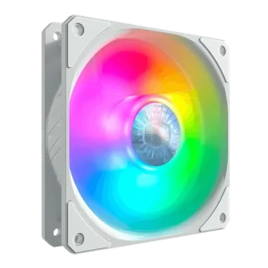 خنک کننده بادی کولر مستر مدل SickleFlow 120 White Edition