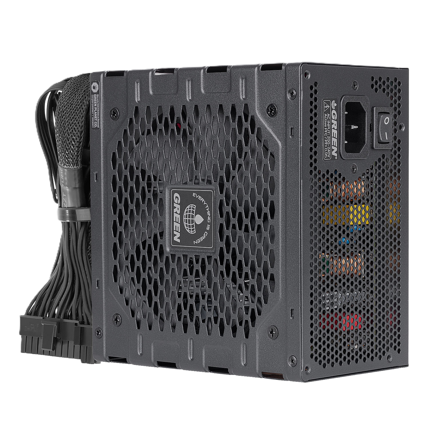 پاور غیر ماژولار گرین مدل GP700A-GED V3.1 700W - تصویر 5