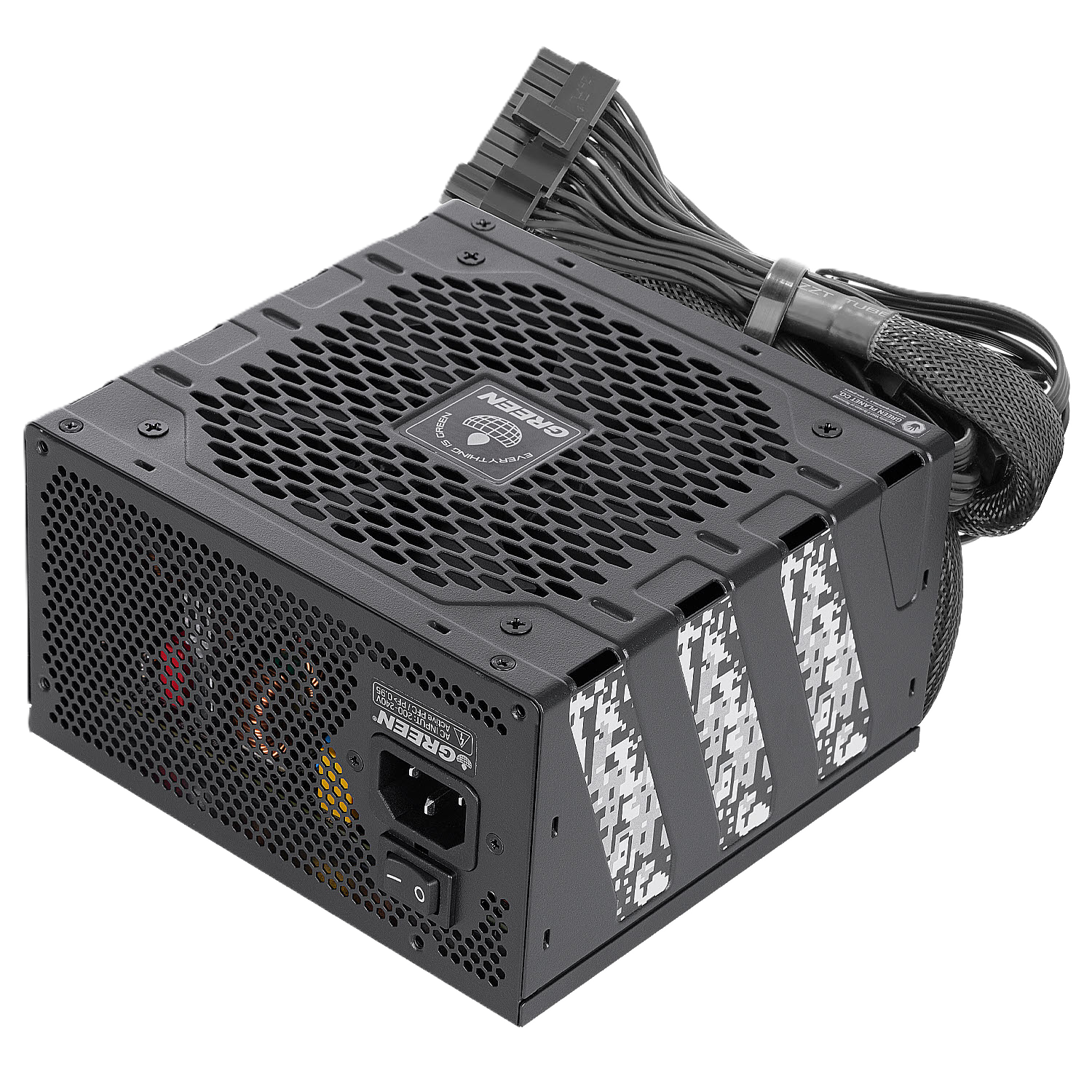 پاور غیر ماژولار گرین مدل GP700A-GED V3.1 700W - تصویر 2