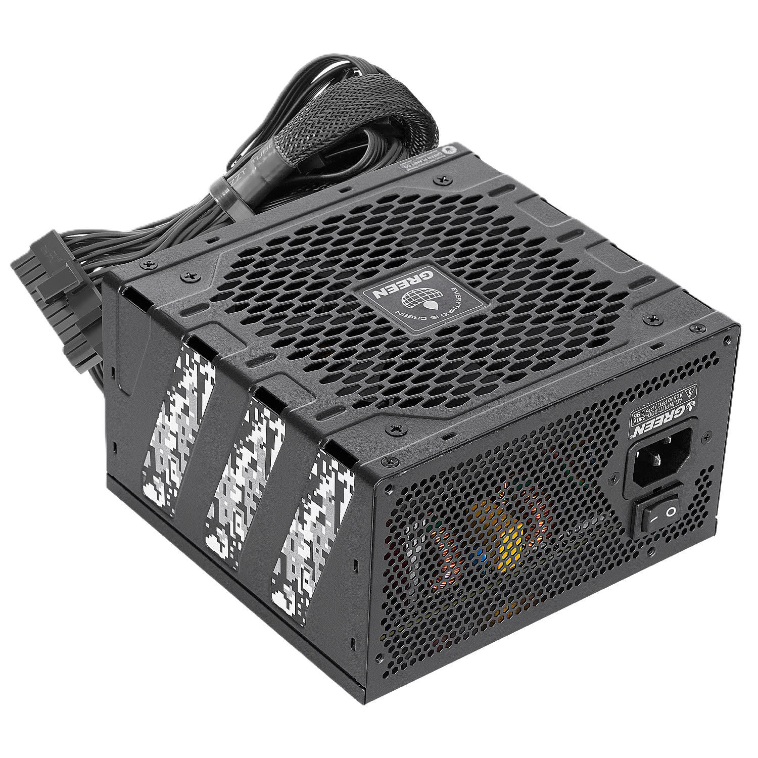 پاور غیر ماژولار گرین مدل GP700A-GED V3.1 700W - تصویر 4