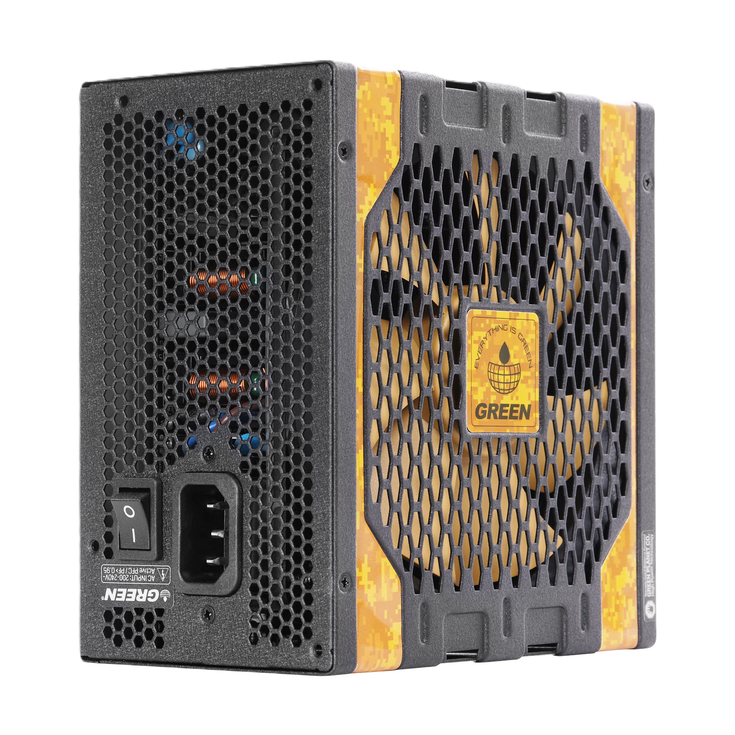 پاور غیر ماژولار گرین مدل GP600A-UK EVO V3.1 600W - تصویر 6