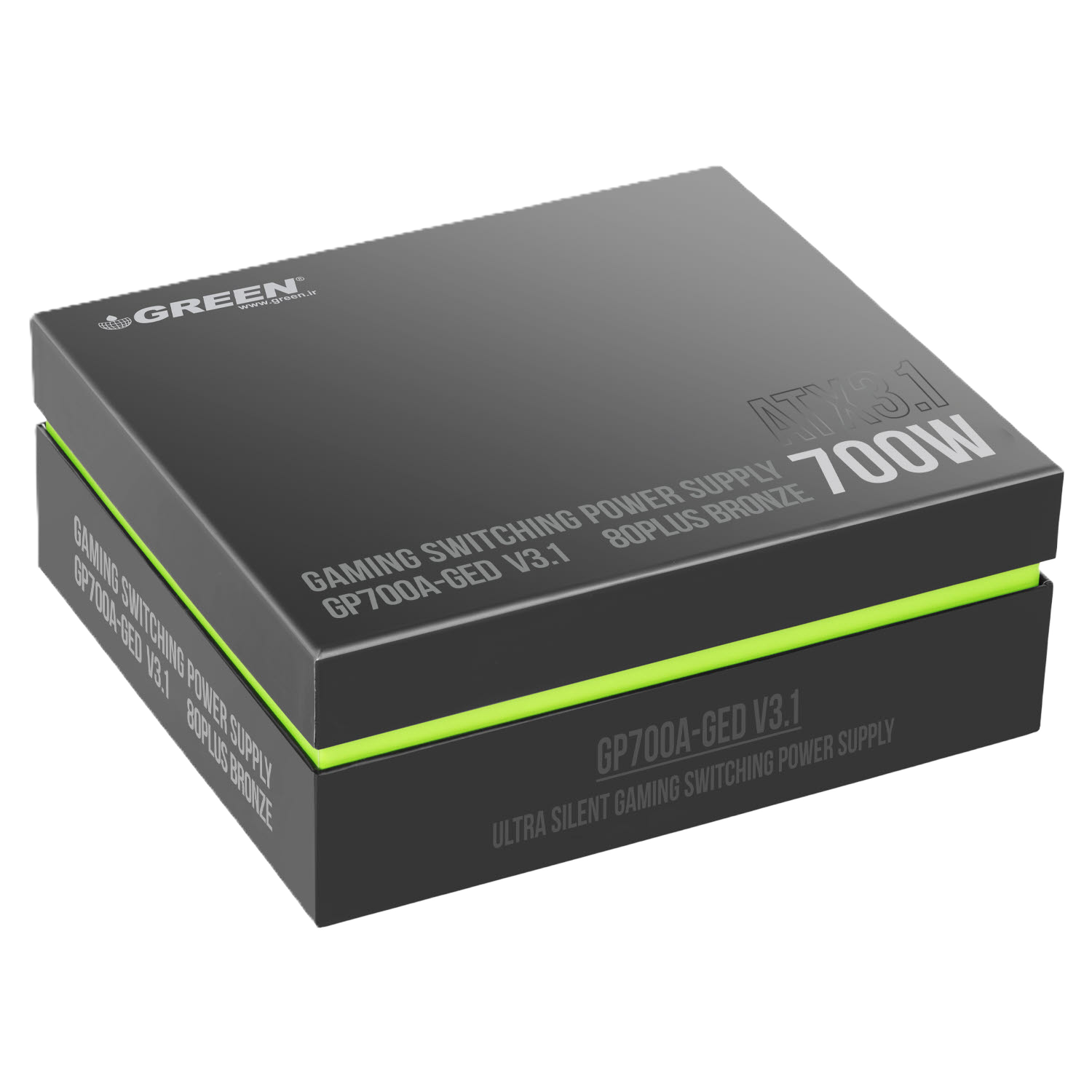 پاور غیر ماژولار گرین مدل GP700A-GED V3.1 700W - تصویر 8