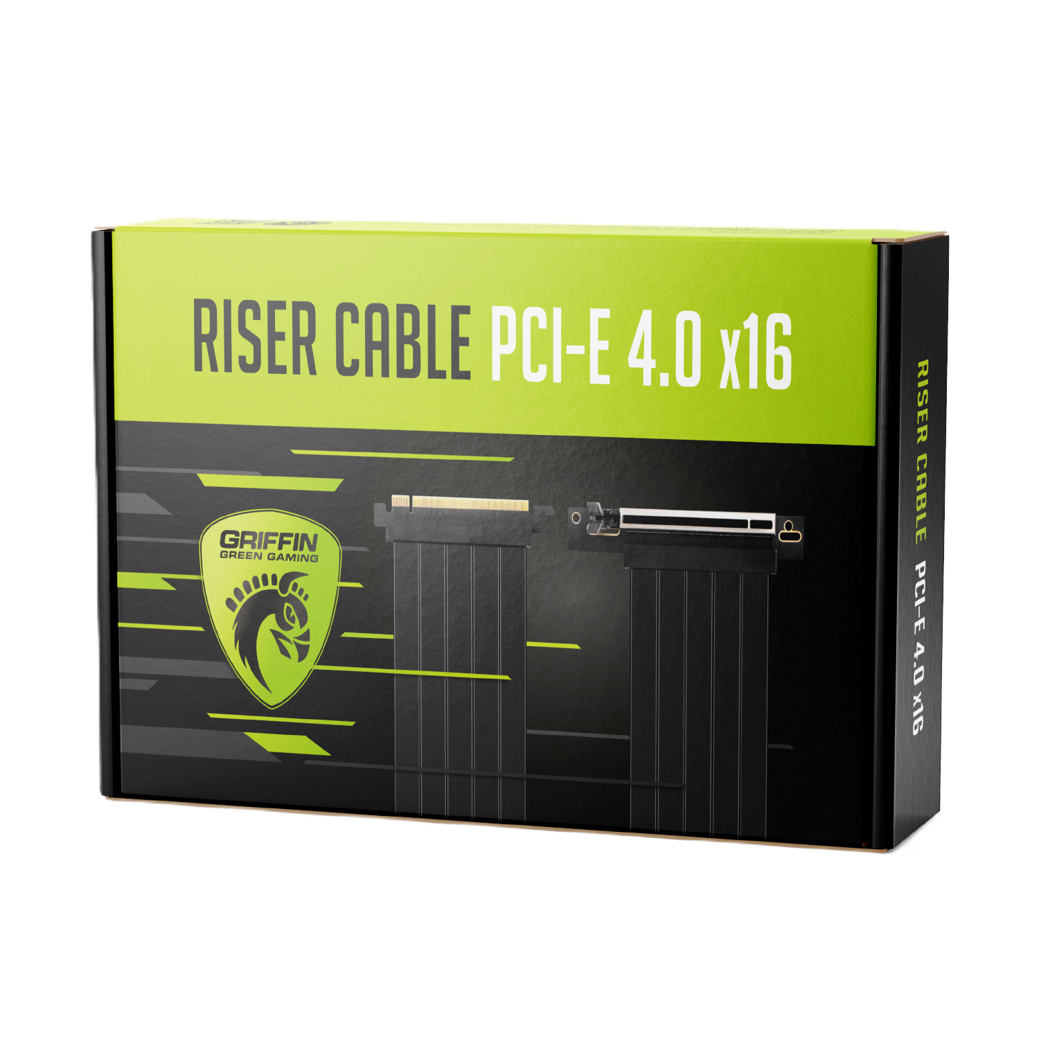 کیت عمودی کارت گرافیک گرین مدل Vertical VGA Mounting Kit | PCI-E 4.0 x16 Riser Cable - تصویر 2