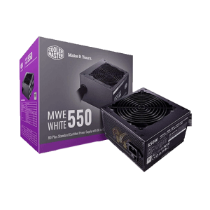 پاور غیر ماژولار کولرمستر مدل MWE 550W White 230V V2