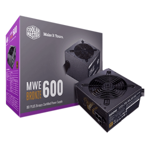 پاور غیر ماژولار کولرمستر مدل MWE Bronze 600W