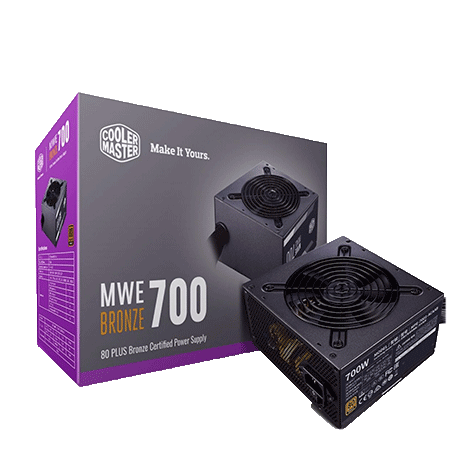 پاور غیر ماژولار کولرمستر مدل MWE 700W Bronze V2
