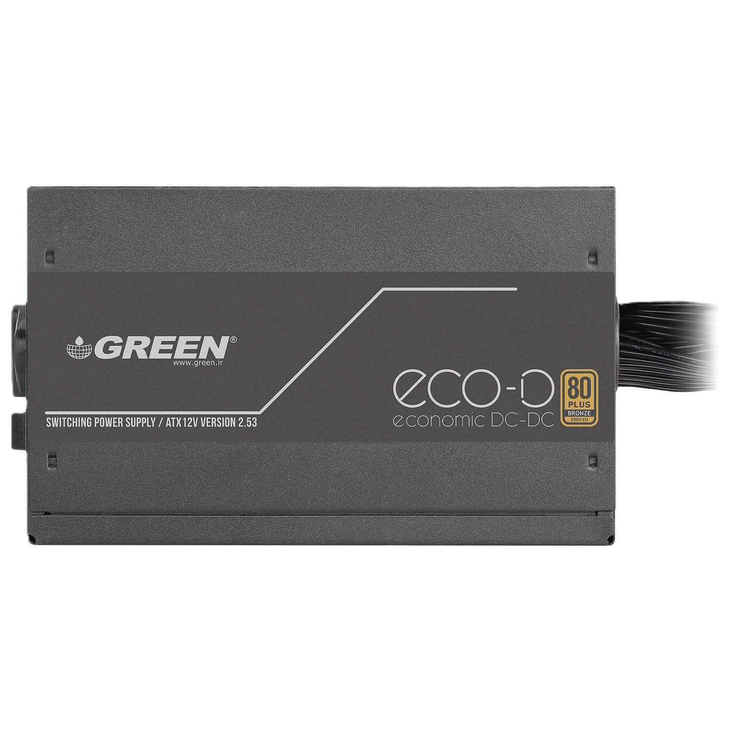 پاور غیر ماژولار گرین مدل GP600A-ECO D 600W - تصویر 5