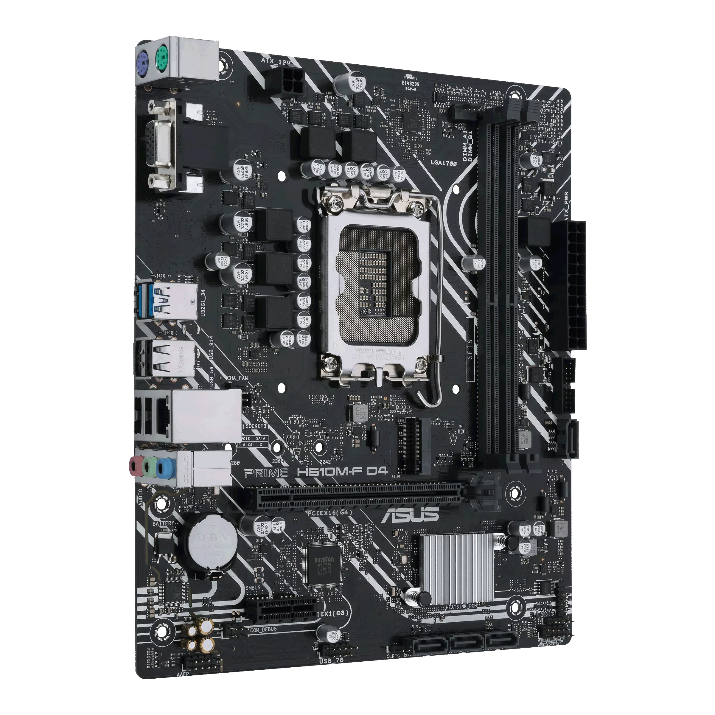 مادربرد ایسوس مدل PRIME H610M-F DDR4 - تصویر 8