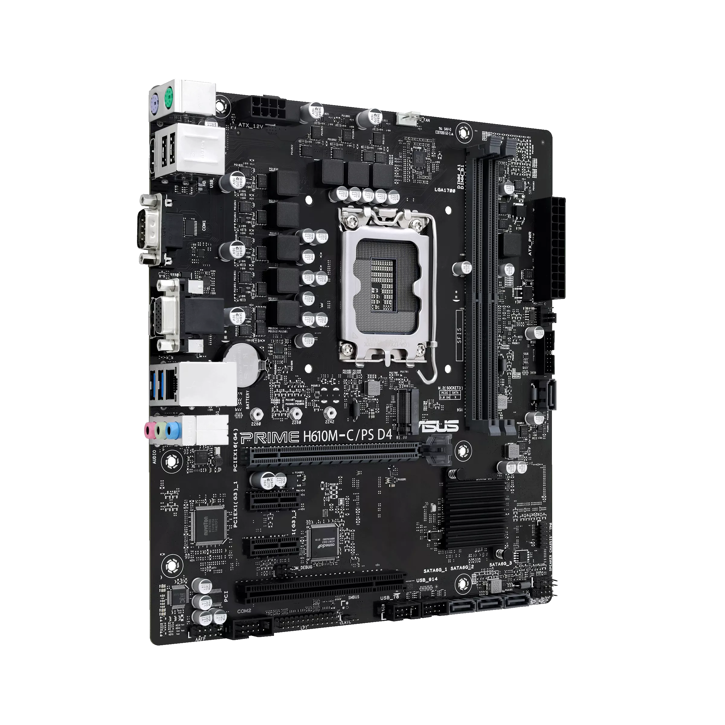 مادربرد ایسوس مدل Prime H610M-C/PS DDR4 - تصویر 3