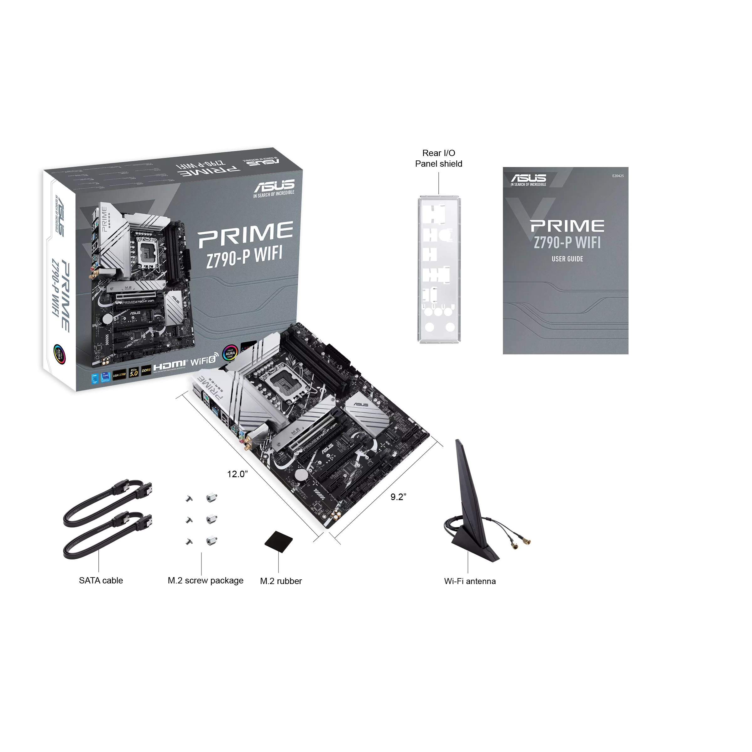 مادربرد ایسوس مدل PRIME Z790-P WIFI DDR5 - تصویر 2