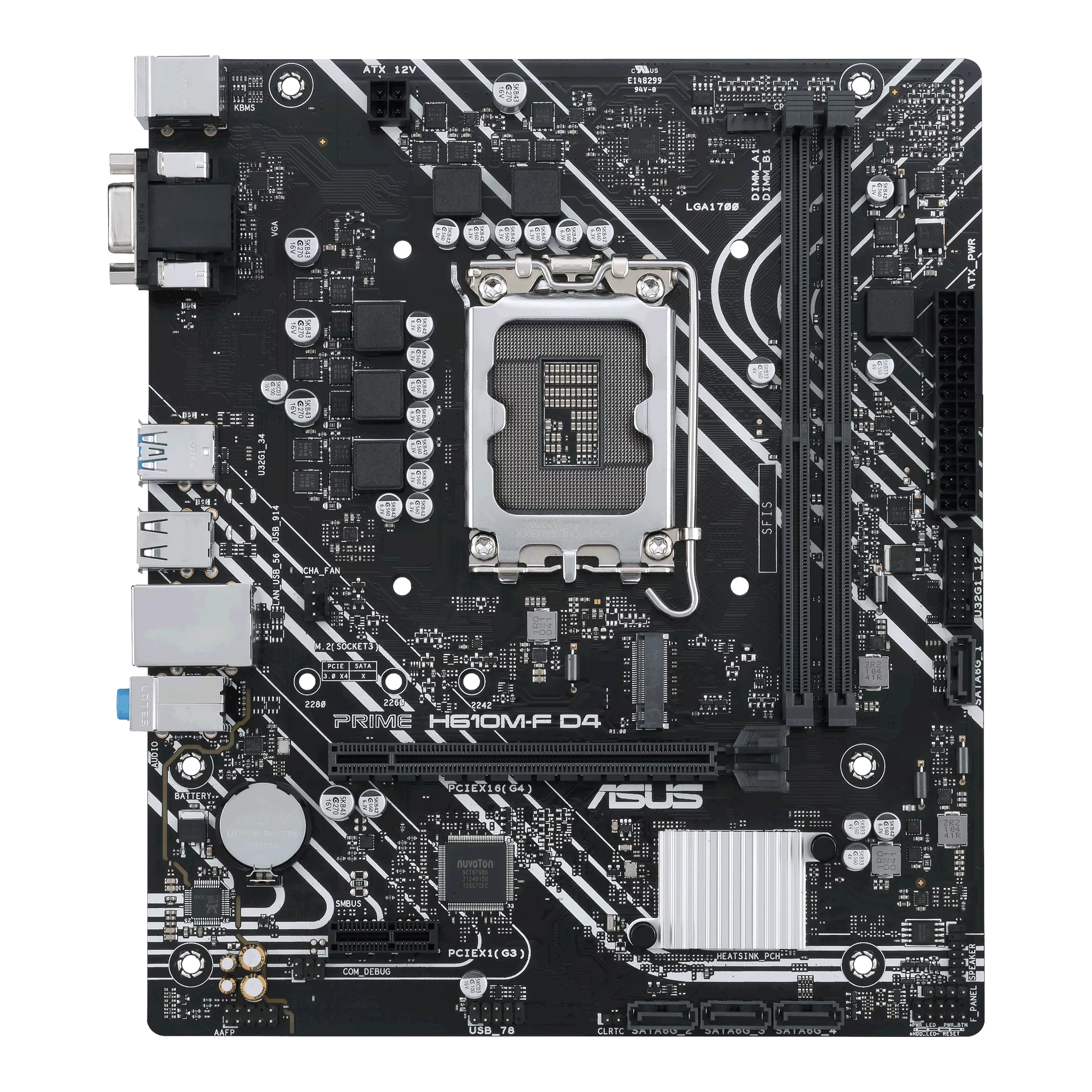 مادربرد ایسوس مدل PRIME H610M-F DDR4 - تصویر 9