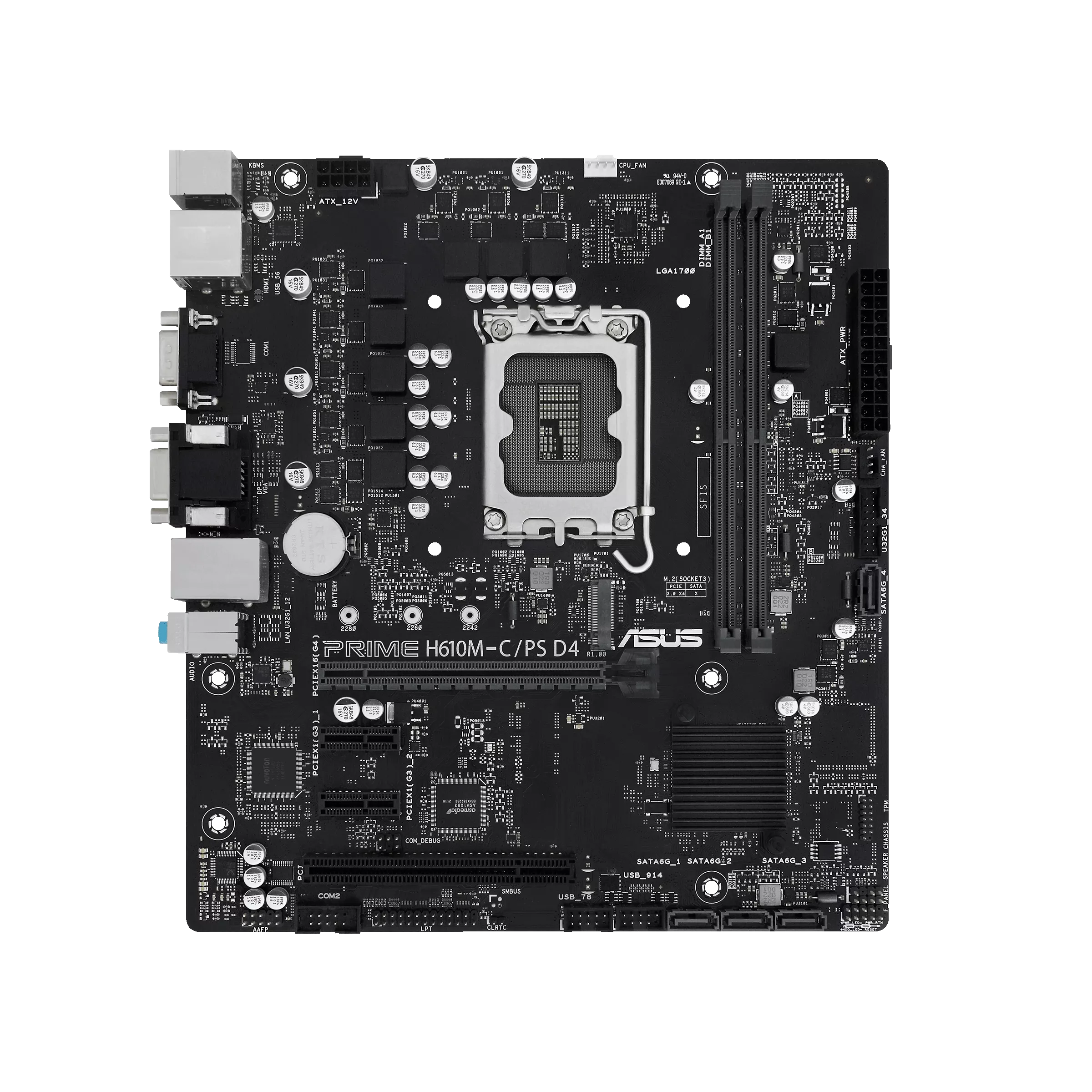 مادربرد ایسوس مدل Prime H610M-C/PS DDR4 - تصویر 2