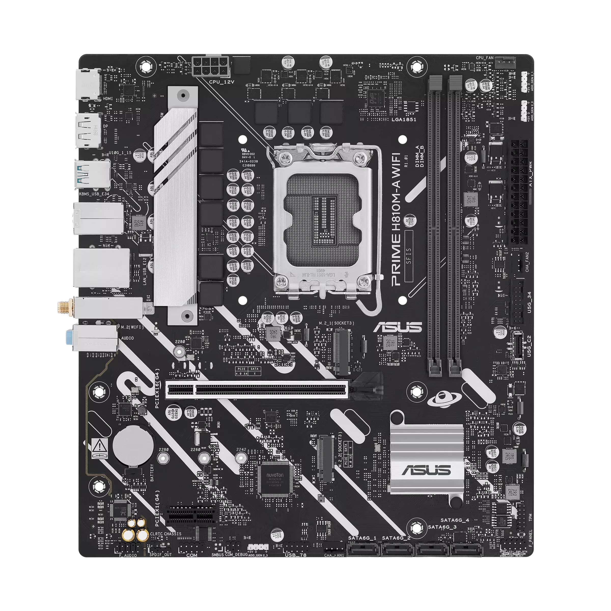 مادربرد ایسوس مدل Prime H810M-A WIFI DDR5 - تصویر 8