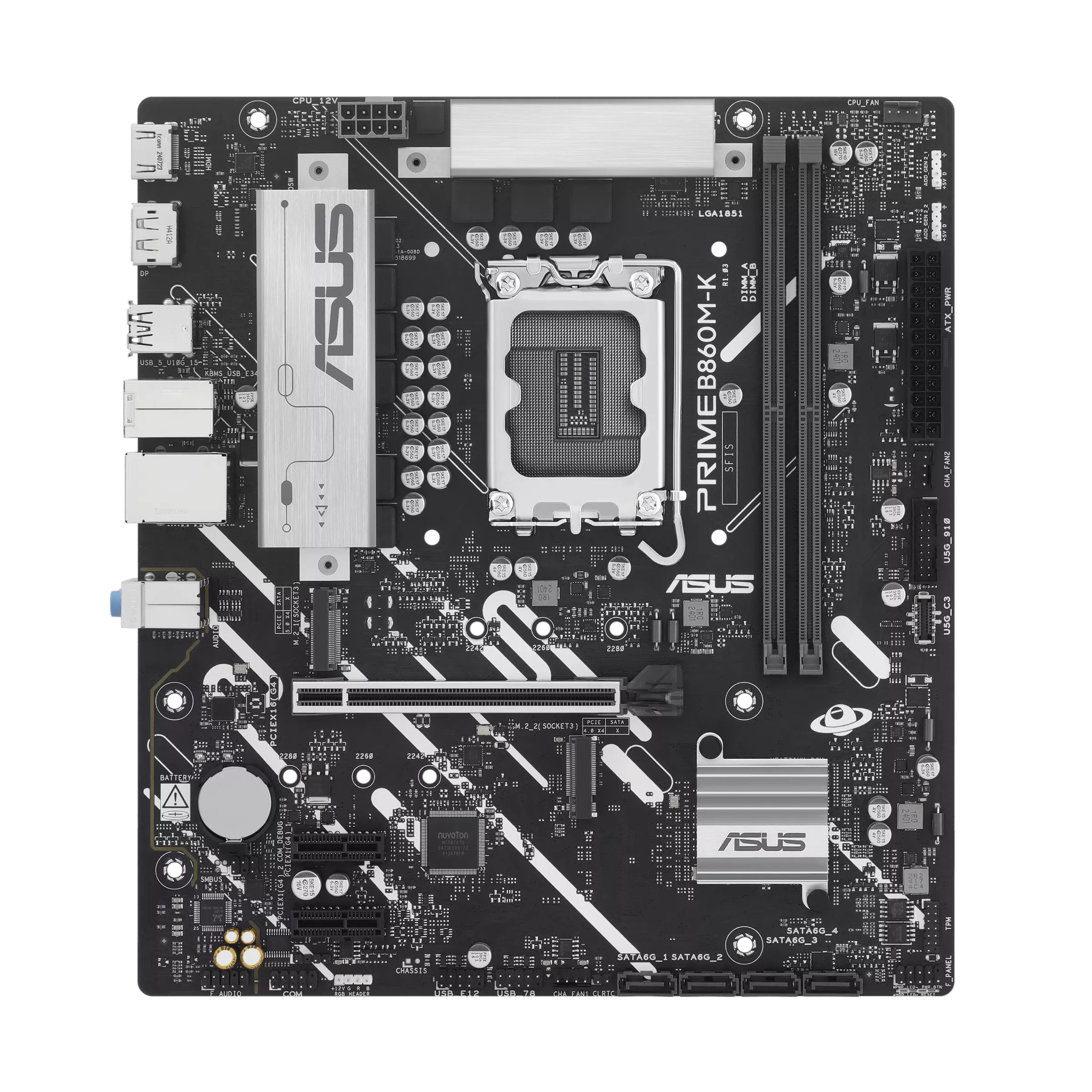 مادربرد ایسوس مدل Prime B860M-K DDR5 - تصویر 7