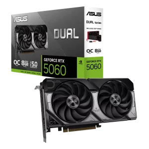کارت گرافیک ایسوس مدل Dual GeForce RTX 5060 8GB GDDR7 OC Edition