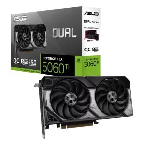 کارت گرافیک ایسوس مدل Dual GeForce RTX 5060 Ti 8GB GDDR7 OC Edition