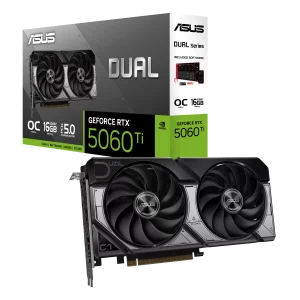 کارت گرافیک ایسوس مدل Dual GeForce RTX 5060 Ti 16GB GDDR7 OC Edition