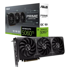 کارت گرافیک ایسوس مدل PRIME GeForce RTX 5060 Ti 16GB GDDR7 OC Edition