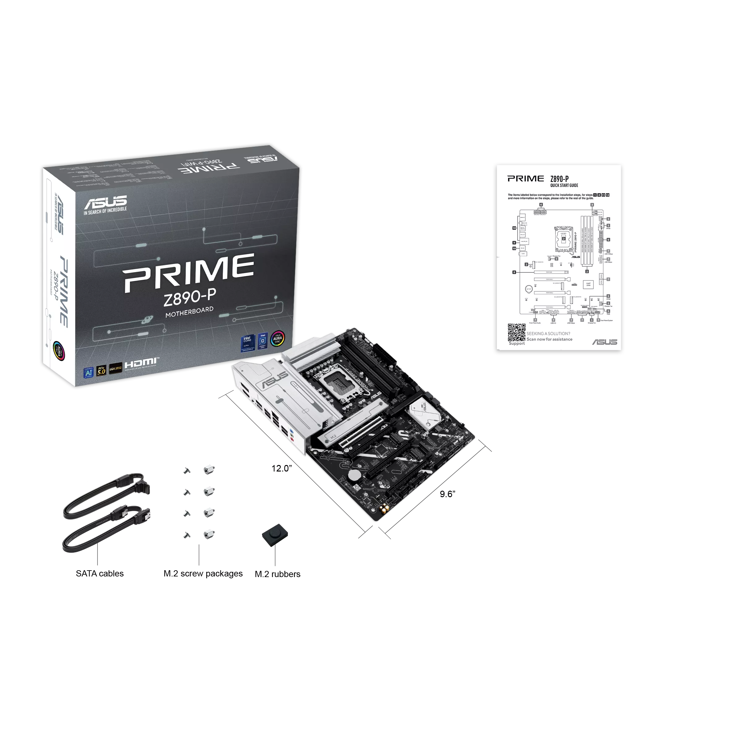 مادربرد ایسوس مدل PRIME Z890-P DDR5 - تصویر 2