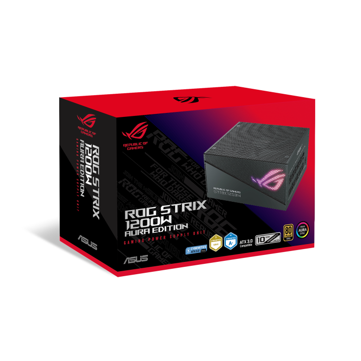پاور ماژولار ایسوس مدل ROG STRIX 1200W Gold Aura Edition - تصویر 2