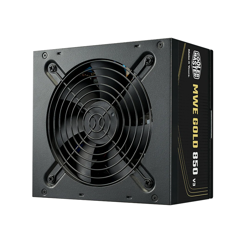 پاور غیر ماژولار کولرمستر مدل MWE 850W Gold V3 ATX 3.1