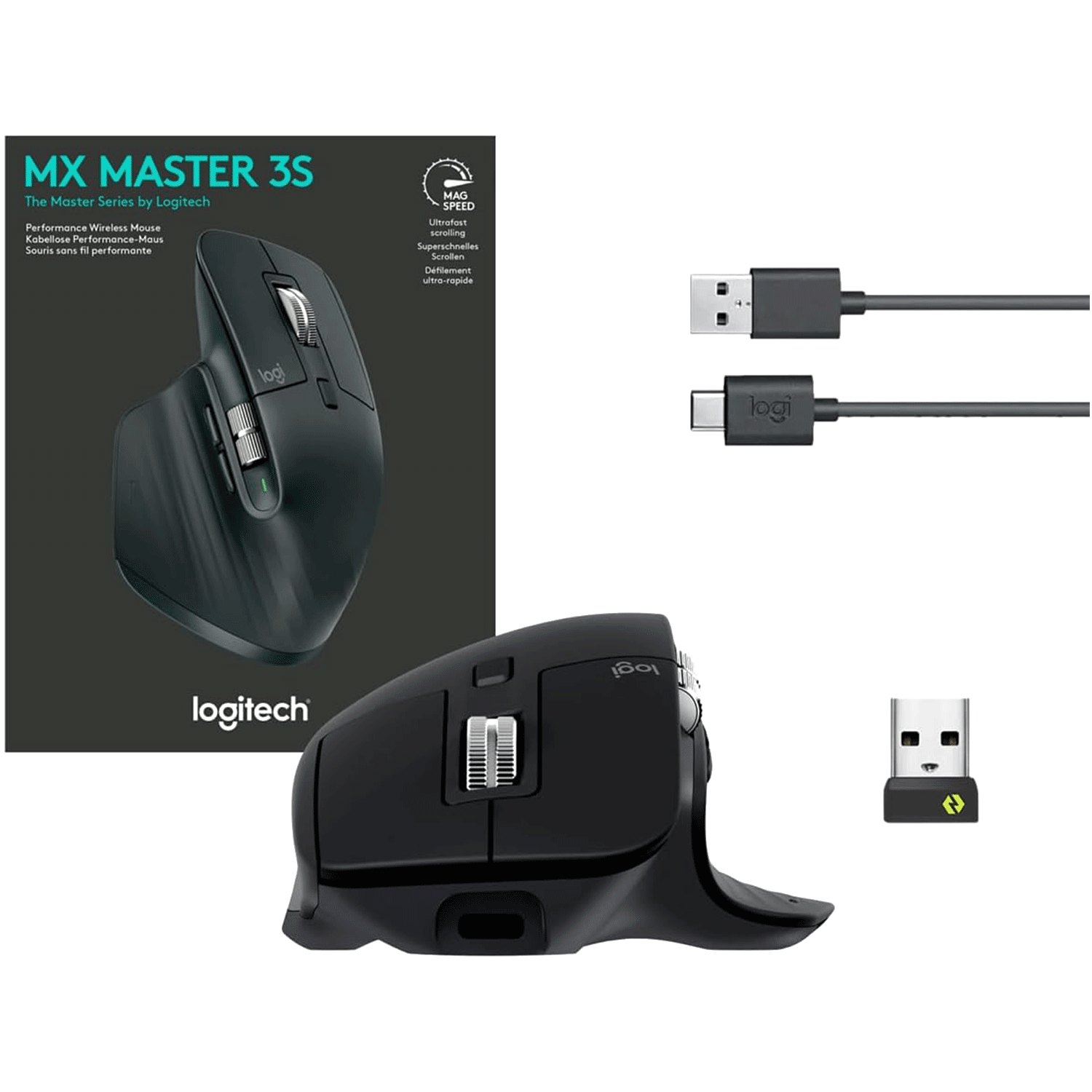 موس بی سیم لاجیتک مدل MX Master 3s - تصویر 3