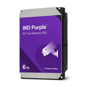 هارد اینترنال وسترن دیجیتال مدل WD Purple ظرفیت 6 ترابایت