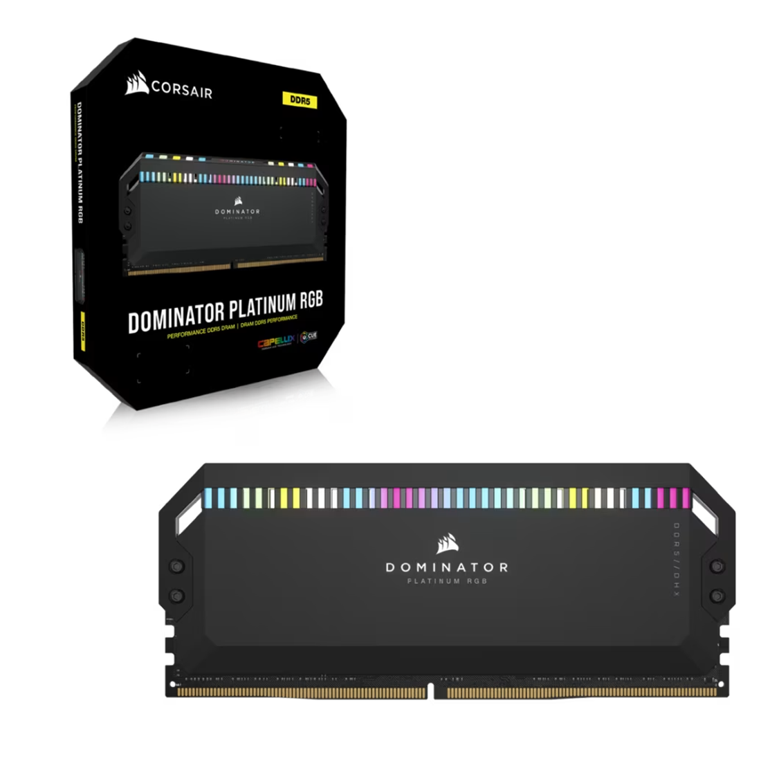 رم دو کاناله کورسیر مدل Dominator Platinum RGB Intel XPM ظرفیت 64 گیگابایت فرکانس 5200 مگاهرتز DDR5 - تصویر 2