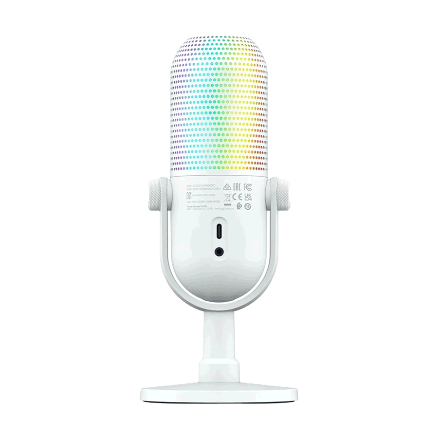 میکروفون ریزر مدل Seiren V3 Chroma White - تصویر 3