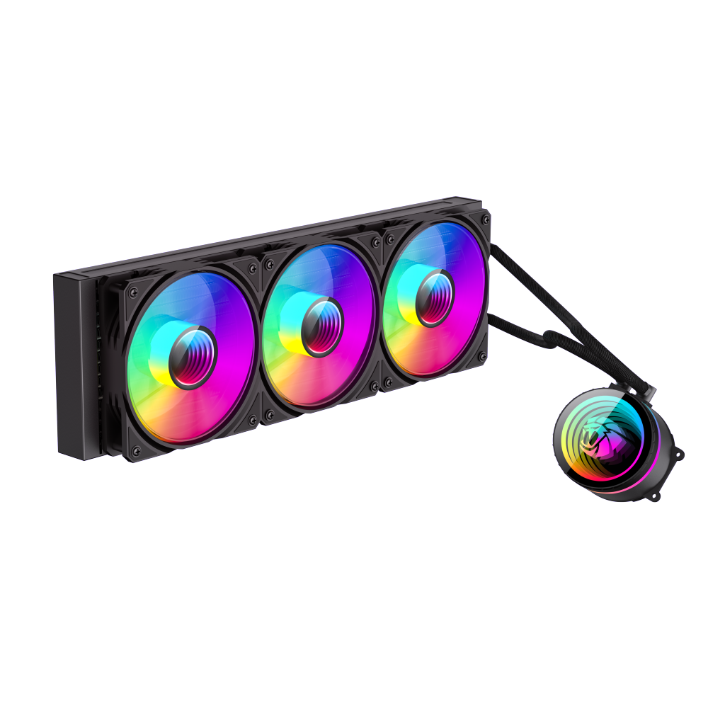 خنک کننده مایع پردازنده گیم مکس مدل IceBurg 360 Infinity BK - تصویر 11