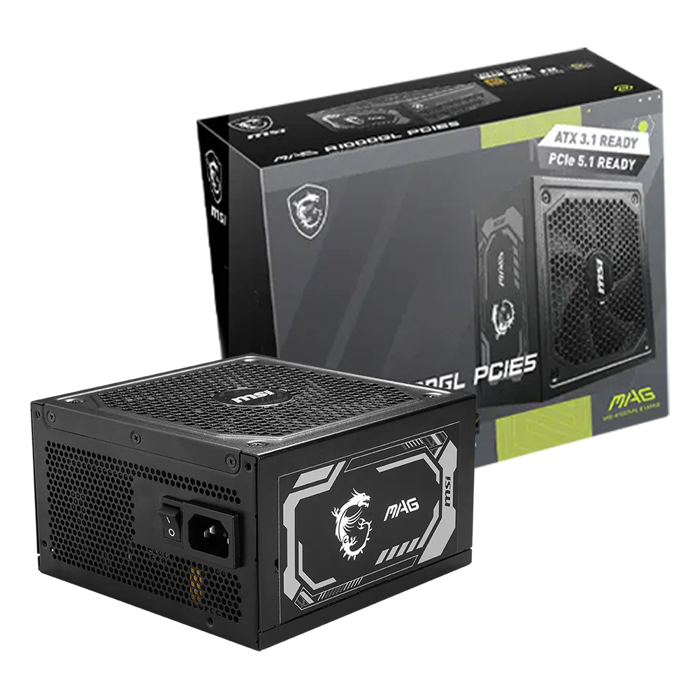 پاور ماژولار ام اس ای مدل MAG A1000GL 1000W PCIE5
