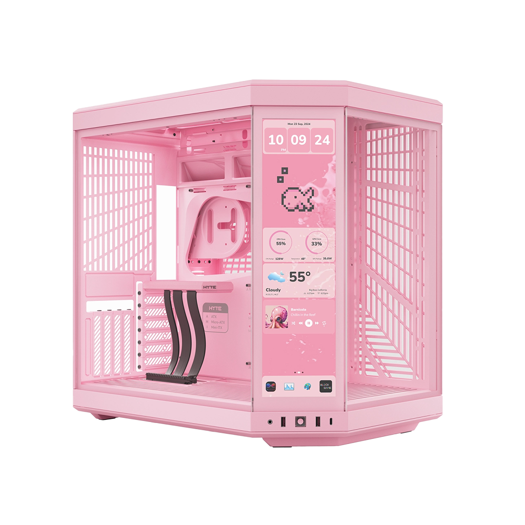 مانیتور مجزا کیس هایت مدل Y70 Strawberry Milk touch infinite Display - تصویر 2