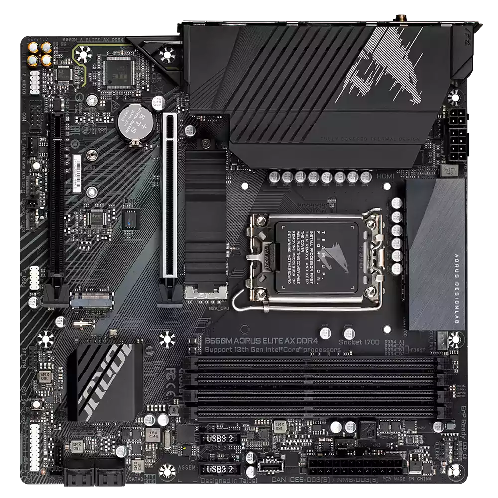 مادربرد گیگابایت مدل B660M AORUS ELITE AX DDR4 (Rev. 1.x) - تصویر 4