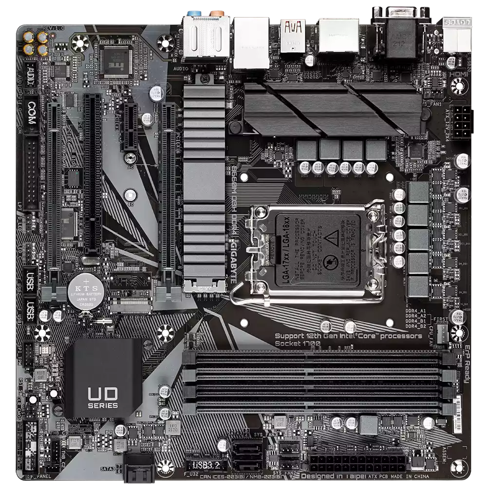 مادربرد گیگابایت مدل B660M D3H DDR4 (Rev. 1.0) - تصویر 2