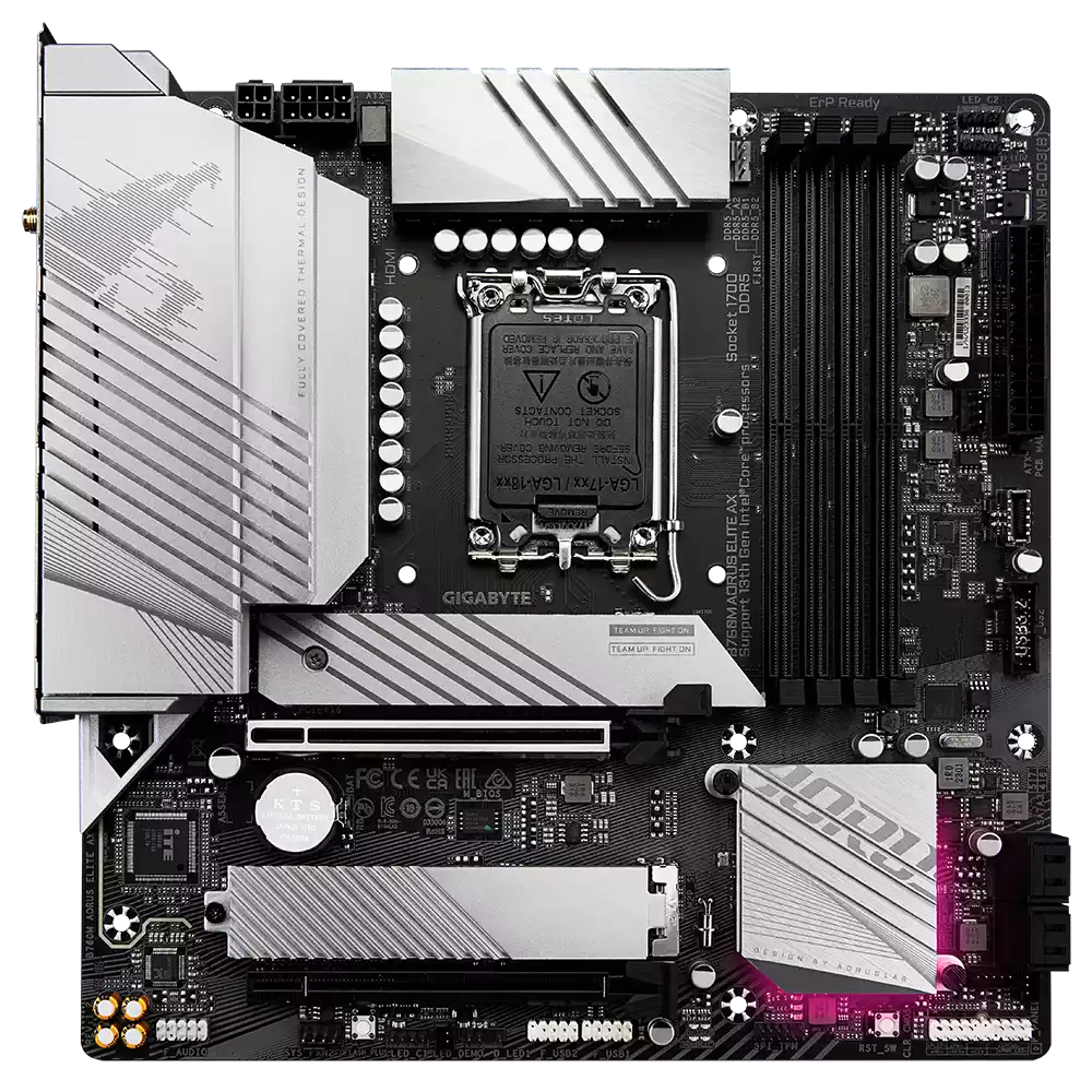 مادربرد گیگابایت مدل B760M AORUS ELITE AX (Rev. 1.2/1.3) - تصویر 2