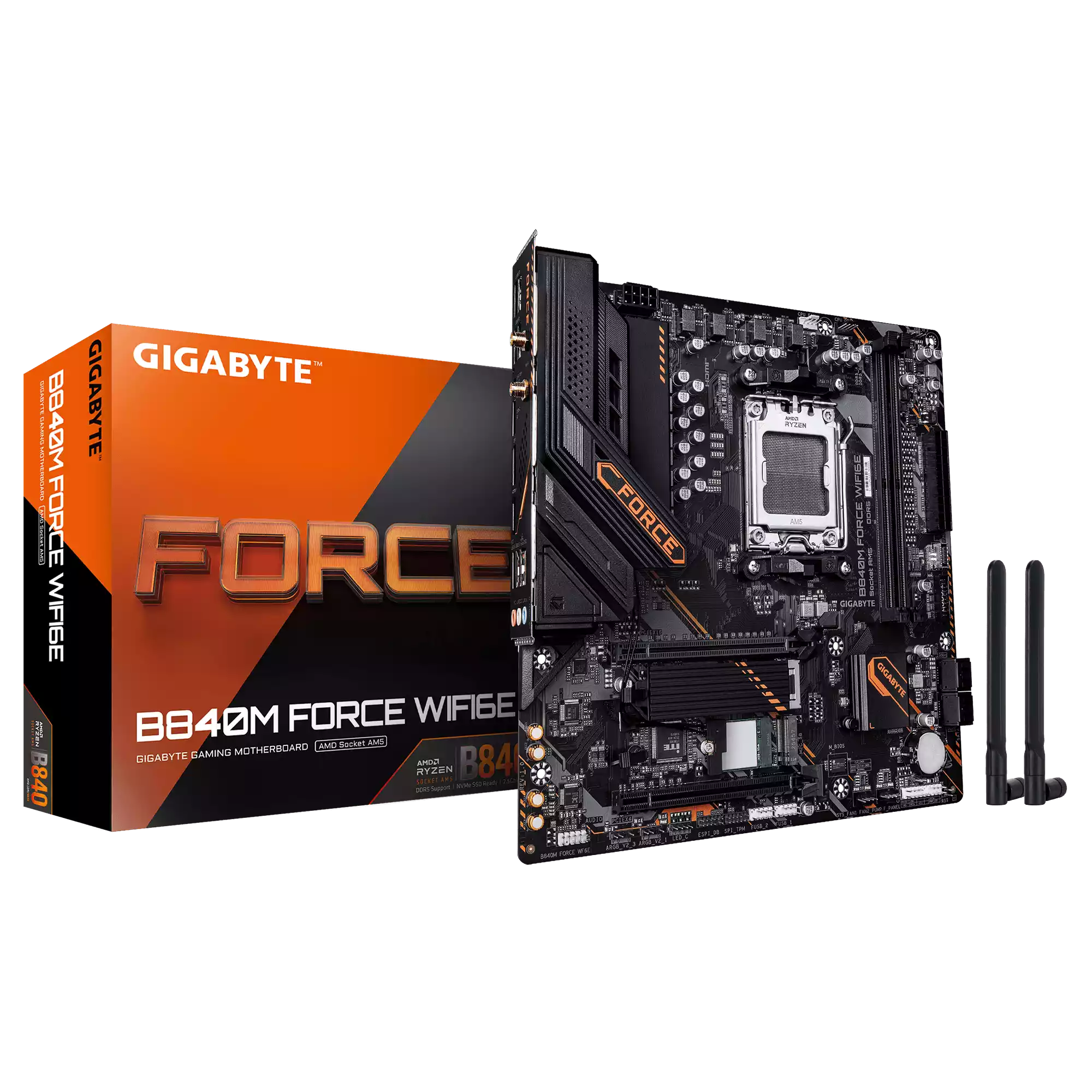مادربرد گیگابایت مدل B840M FORCE WIFI6E