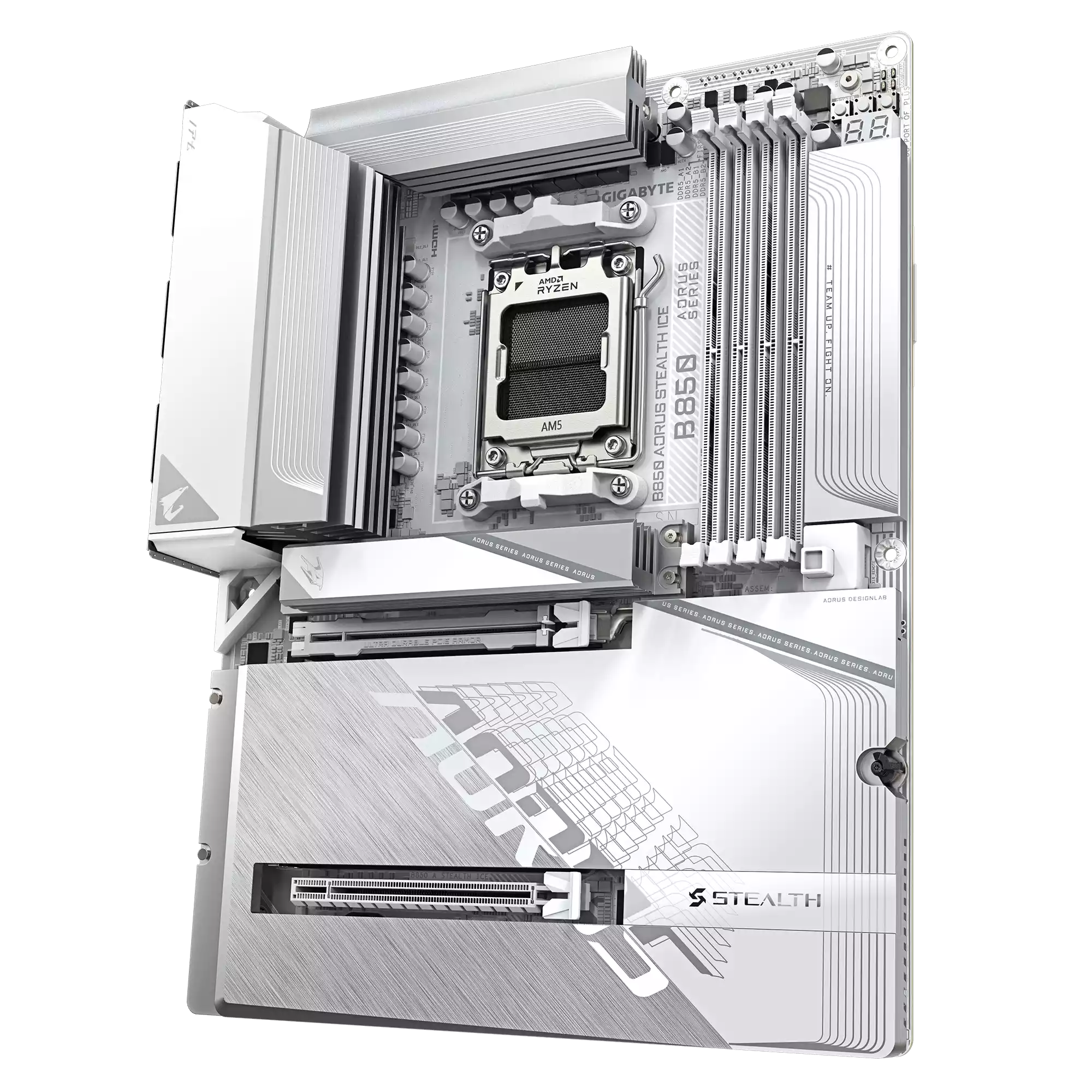 مادربرد گیگابایت مدل B850 AORUS STEALTH ICE (Rev. 1.1) - تصویر 6