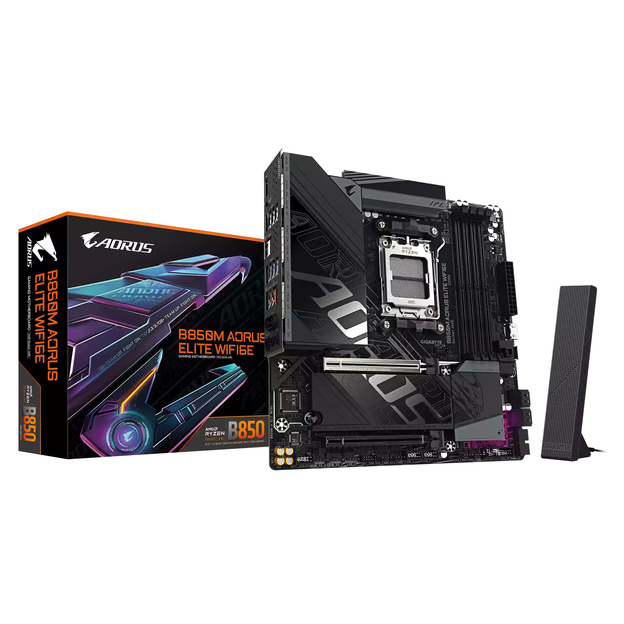 مادربرد گیگابایت مدل B850M AORUS ELITE WIFI6E (Rev. 1.x)