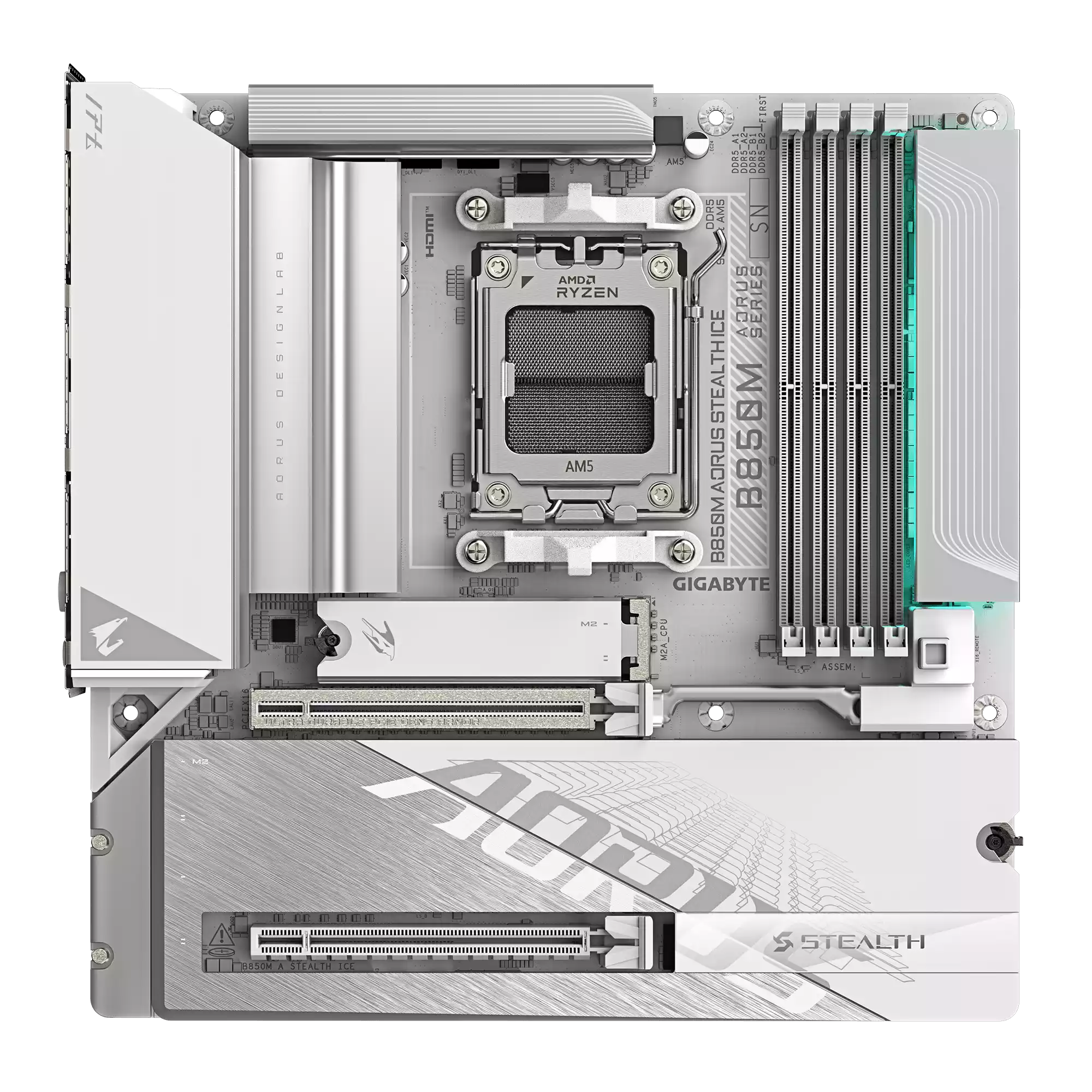 مادربرد گیگابایت مدل B850M AORUS STEALTH ICE - تصویر 3