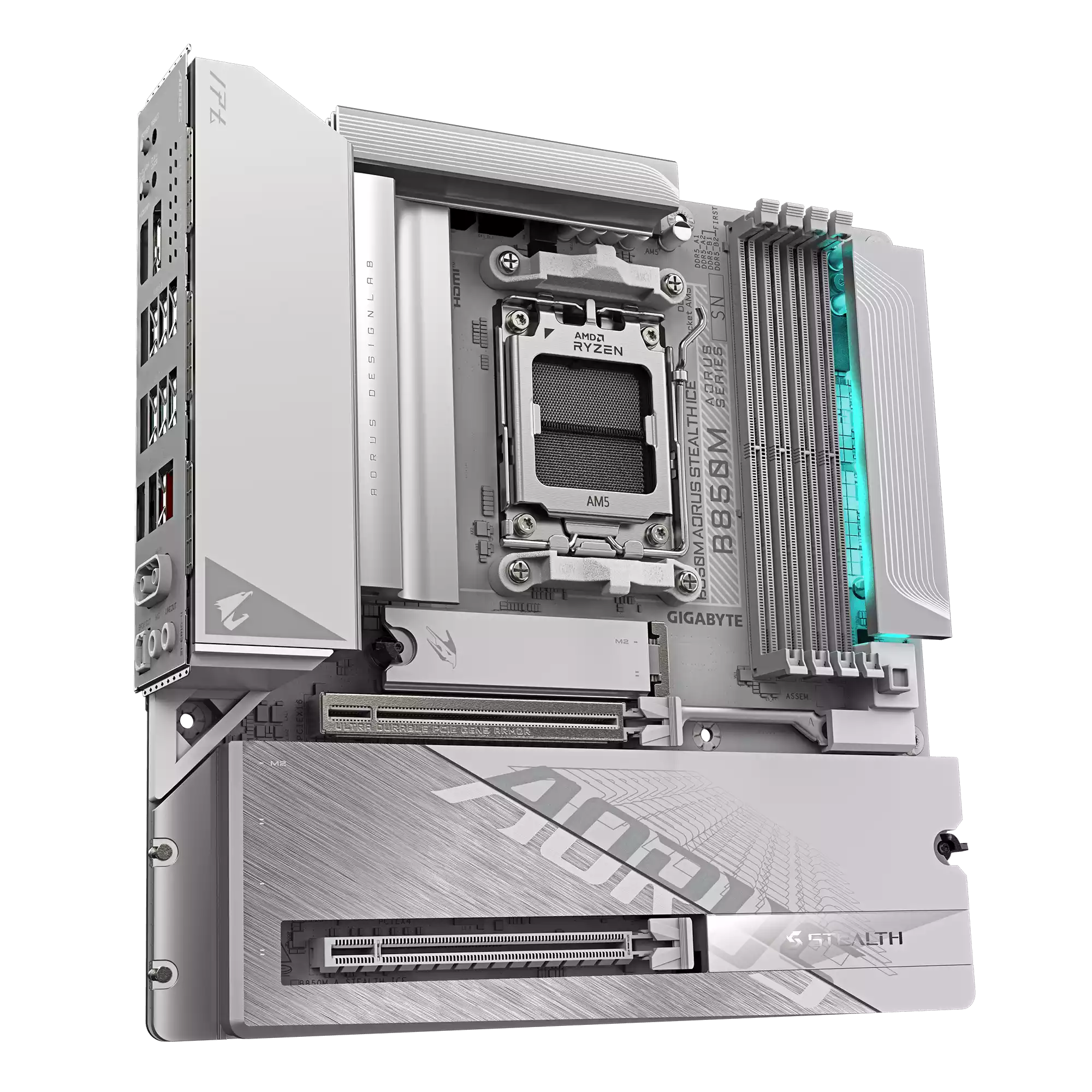 مادربرد گیگابایت مدل B850M AORUS STEALTH ICE - تصویر 4