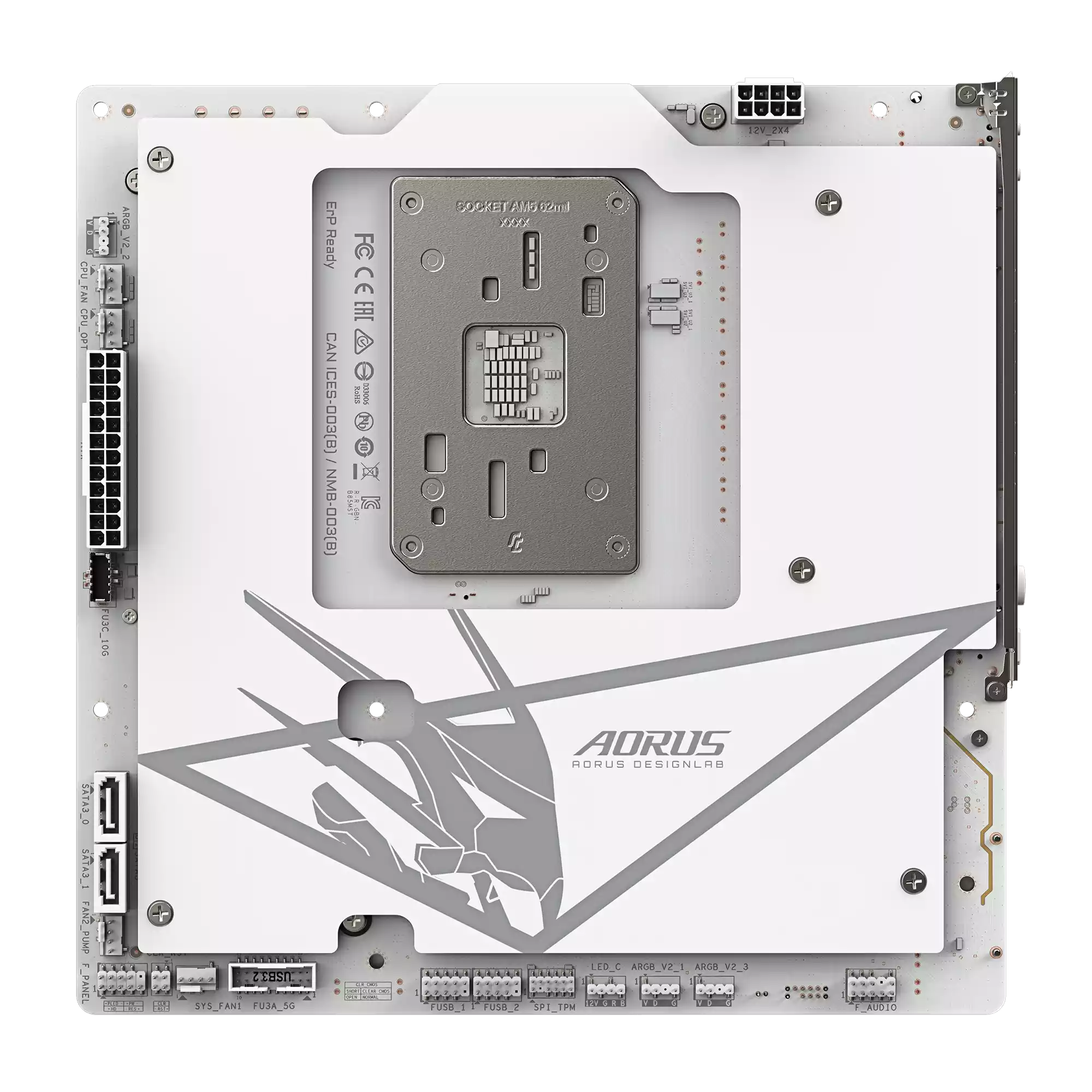 مادربرد گیگابایت مدل B850M AORUS STEALTH ICE - تصویر 2