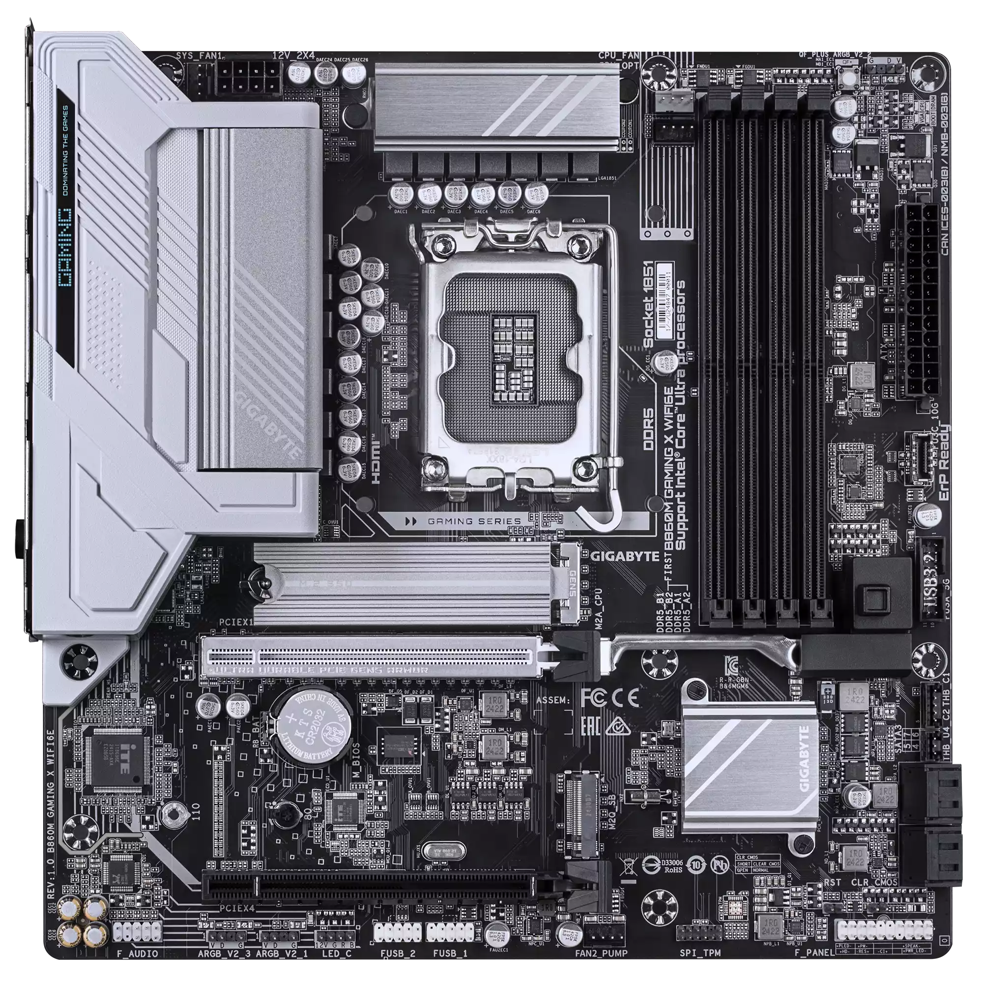 مادربرد گیگابایت مدل B860M GAMING X WIFI6E (Rev. 2.0) - تصویر 3