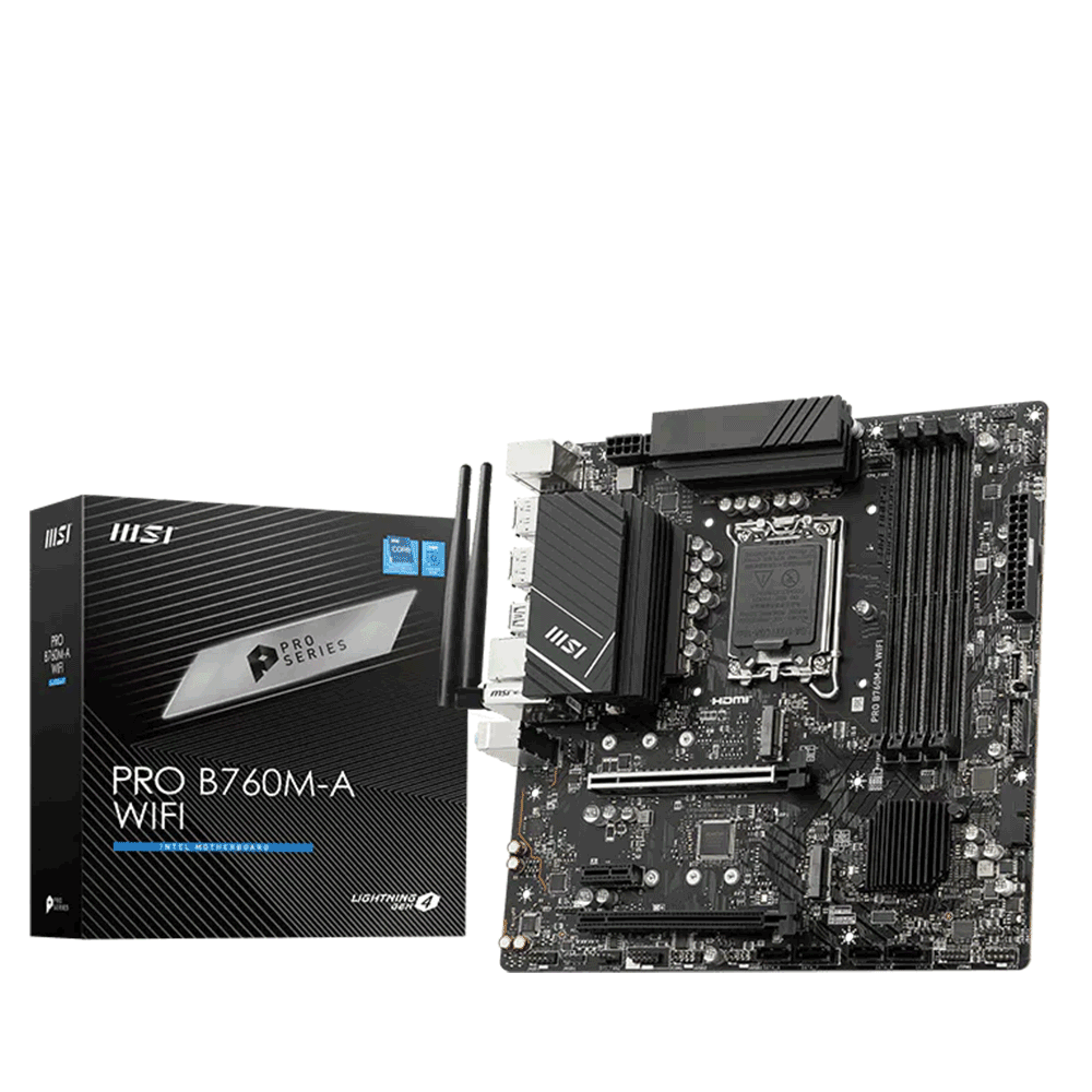 مادربرد ام اس ای مدل PRO B760M-A WIFI