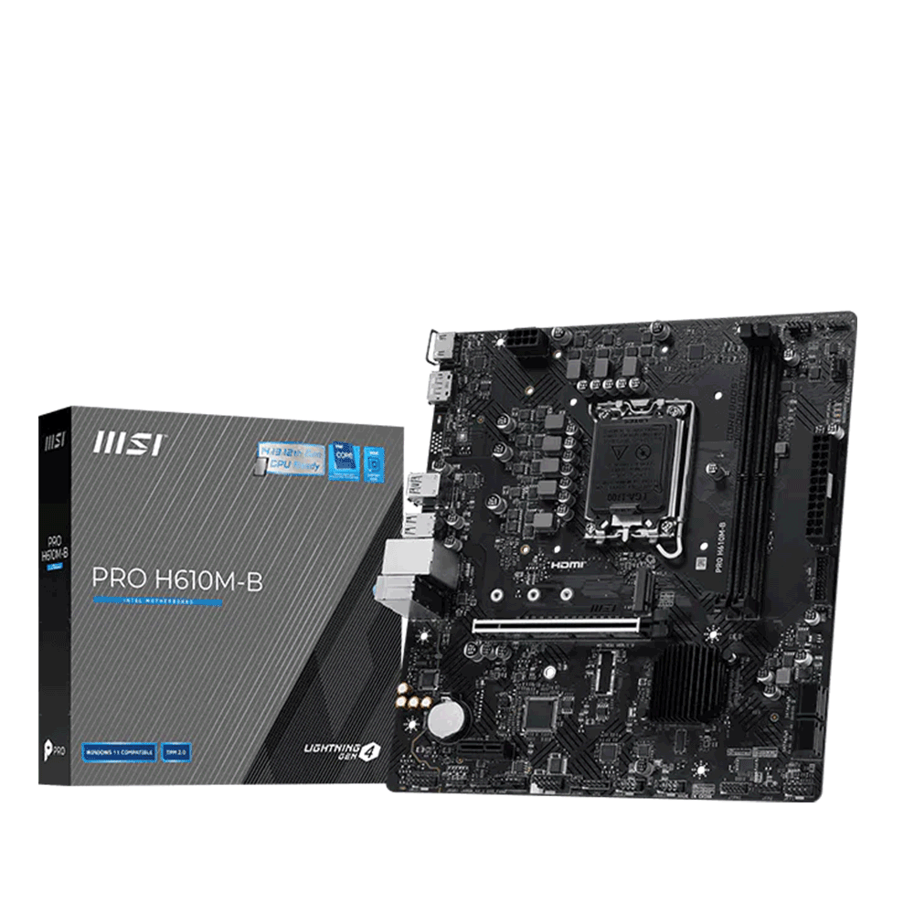 مادربرد ام اس ای مدل PRO H610M-B