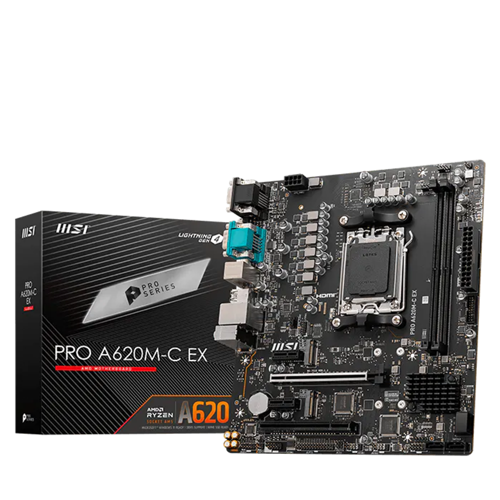 مادربرد ام اس ای مدل PRO A620M-C EX